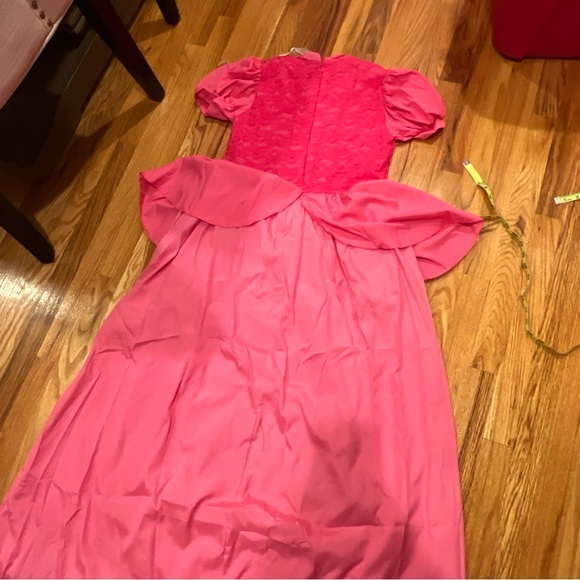 Princess Peach Costume Cosplay Adult Small Halloween - Picture 14 of 14